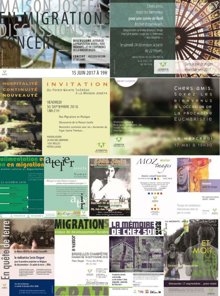 Maison JOSEFA : évènements migrants